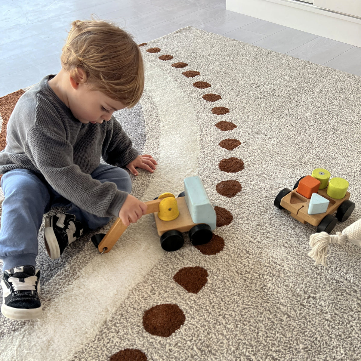 UniSex Rainbow Kids Carpet