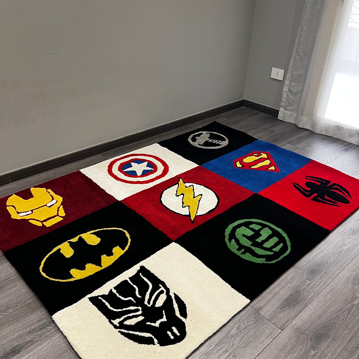 Super Heros Kids Carpet