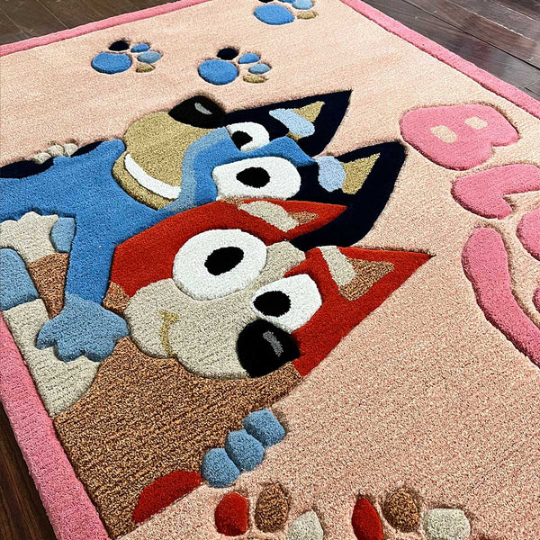 Bluey & Bingo Carpet