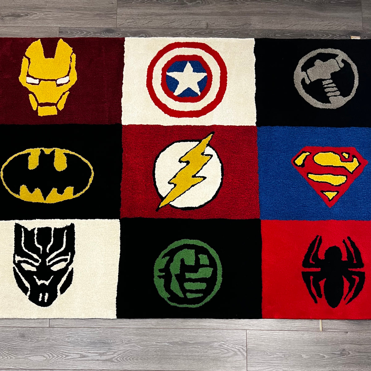 Super Heros Kids Carpet