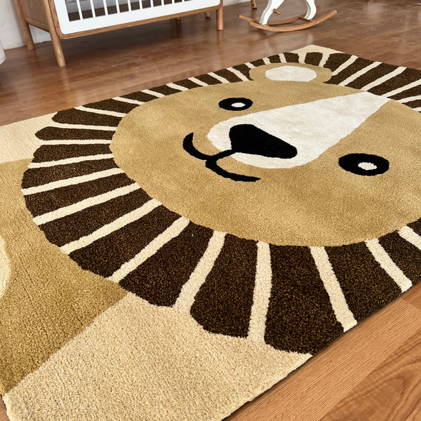 Lion Says Roar kids carpet